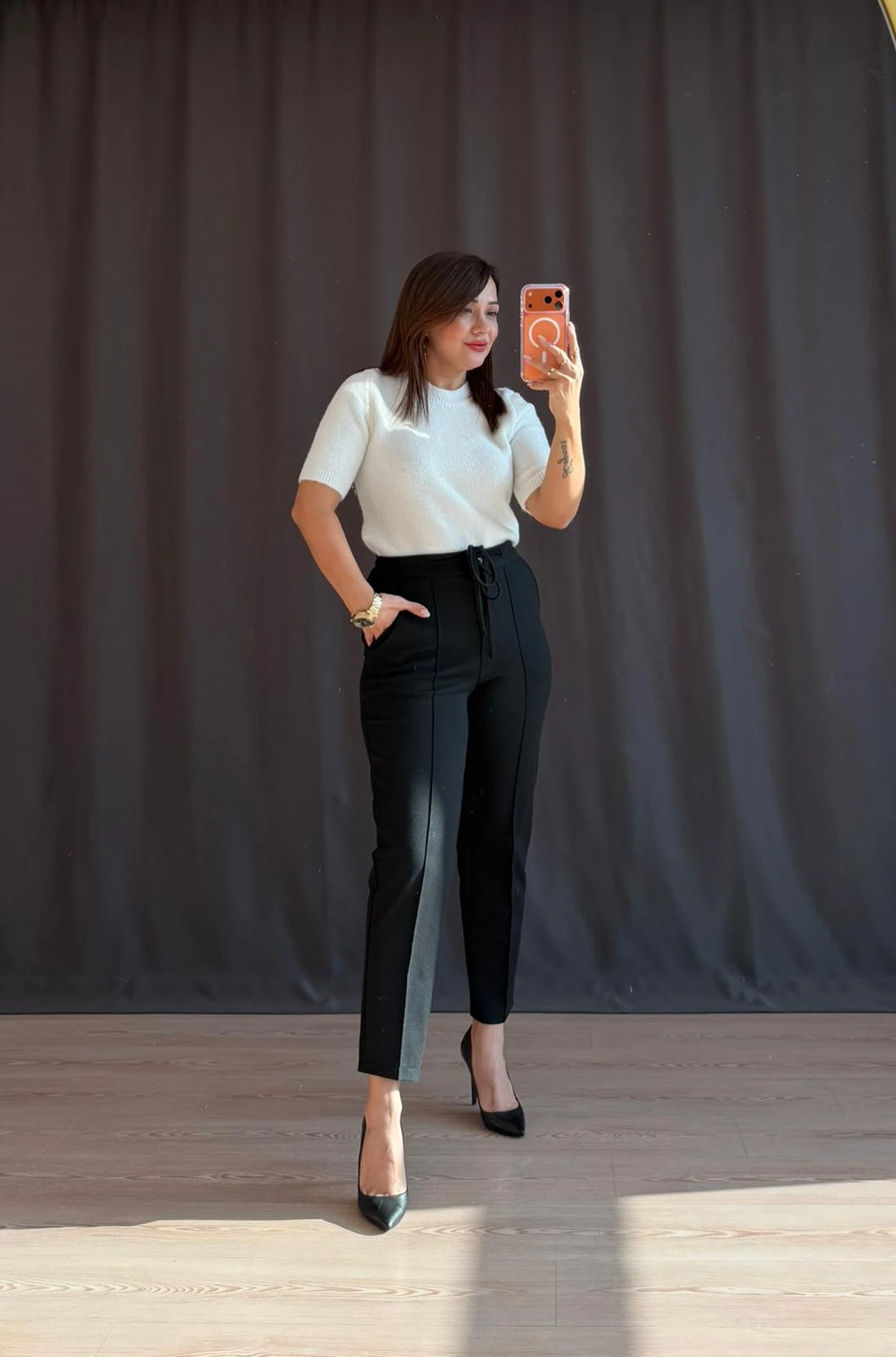 LASTİKLİ ÇELİK PANTOLON