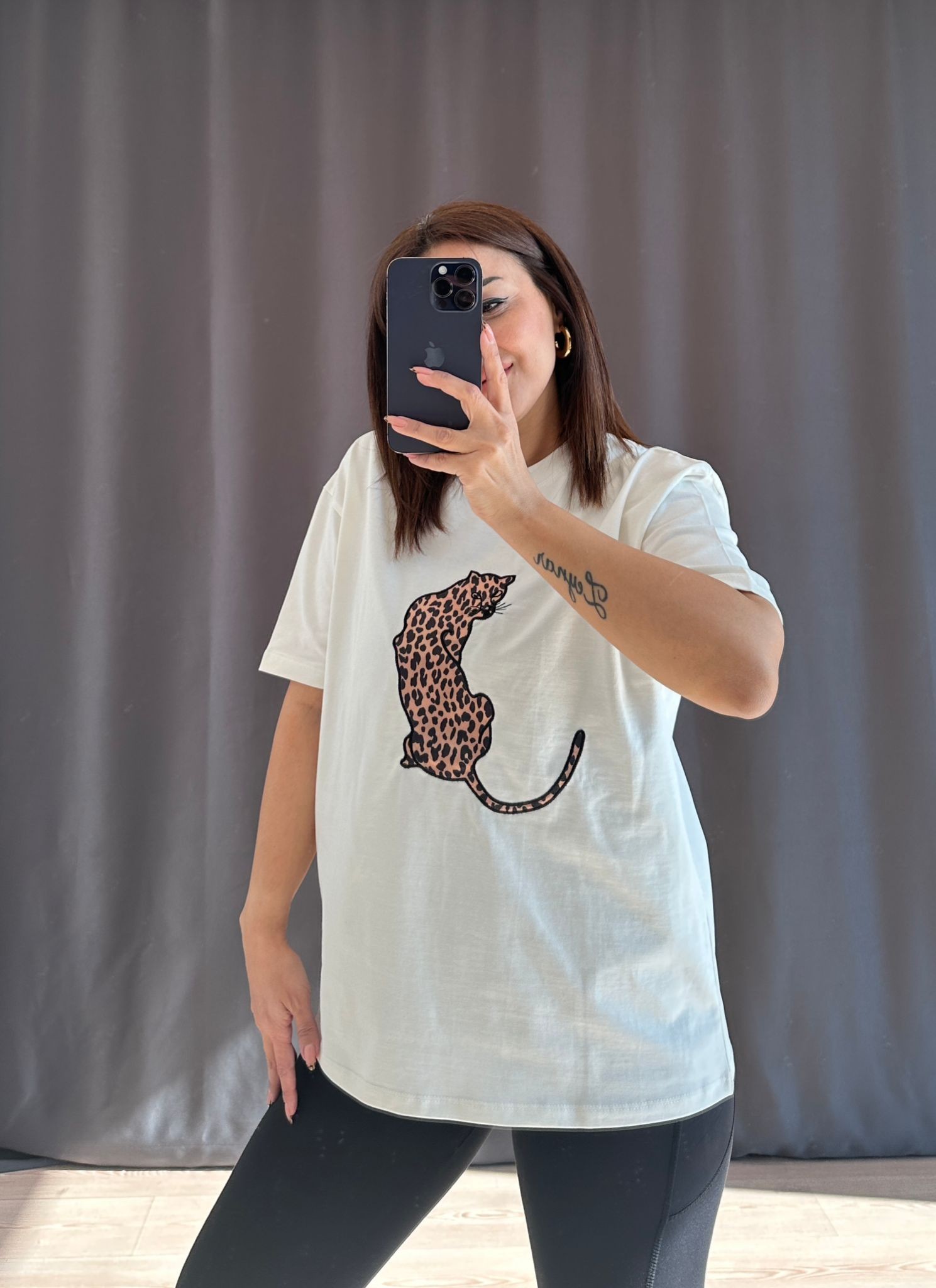 Leopar Basic T-Shirt