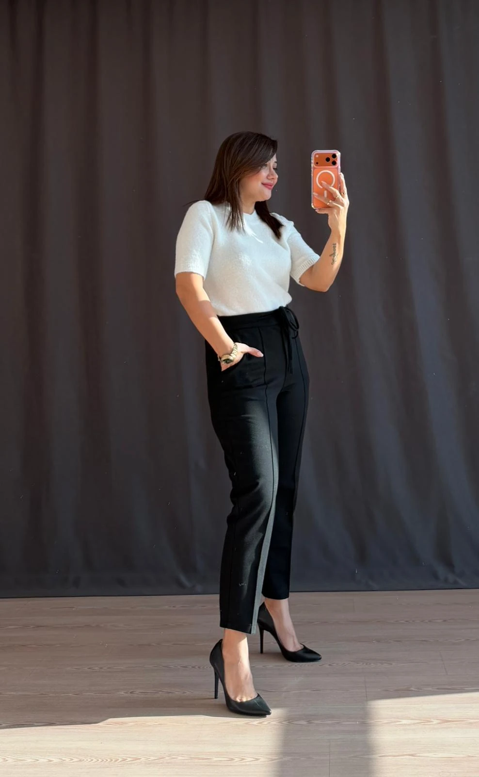 LASTİKLİ ÇELİK PANTOLON