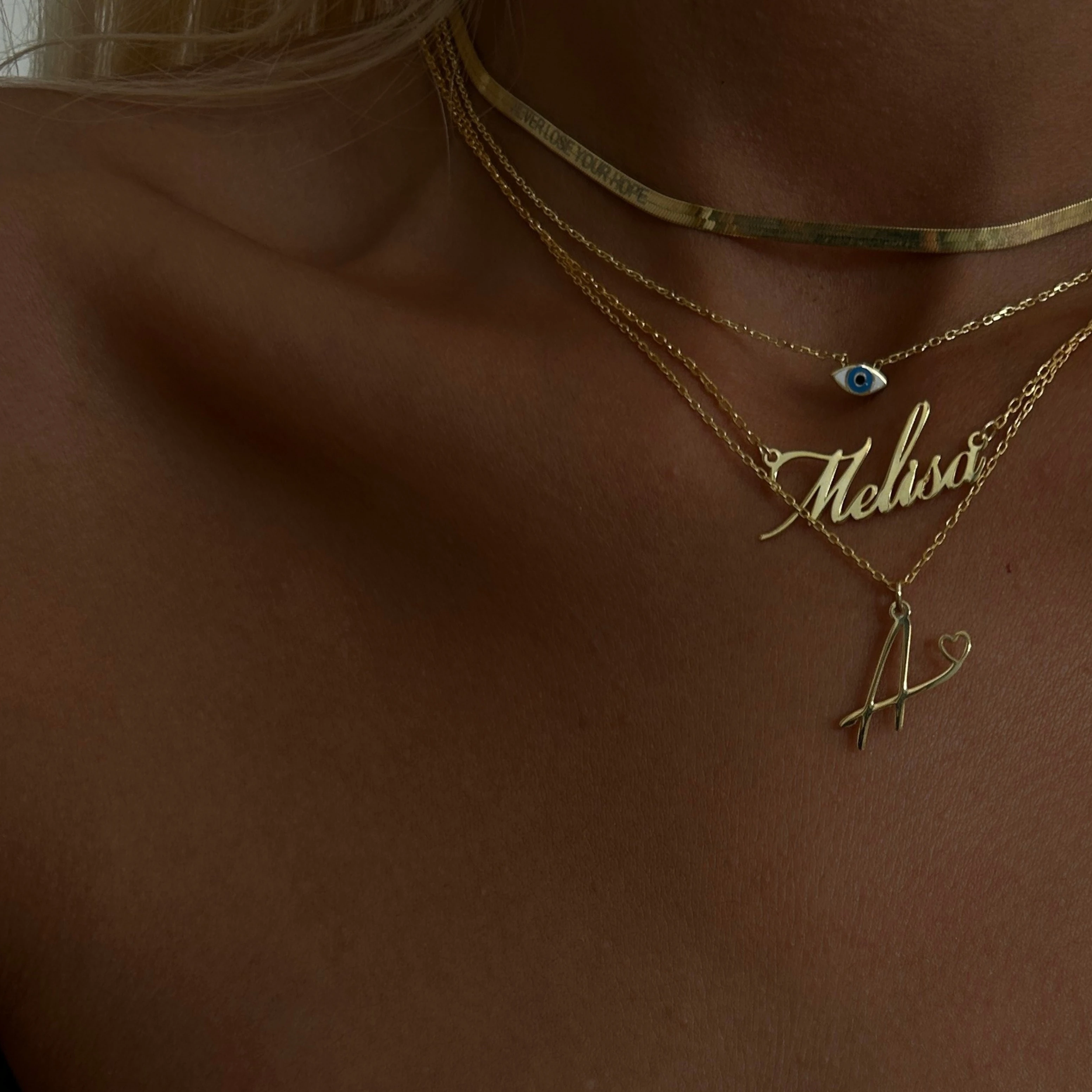 GÜMÜŞ ZİNCİR - 925 AYAR Slogan italyan zincir choker