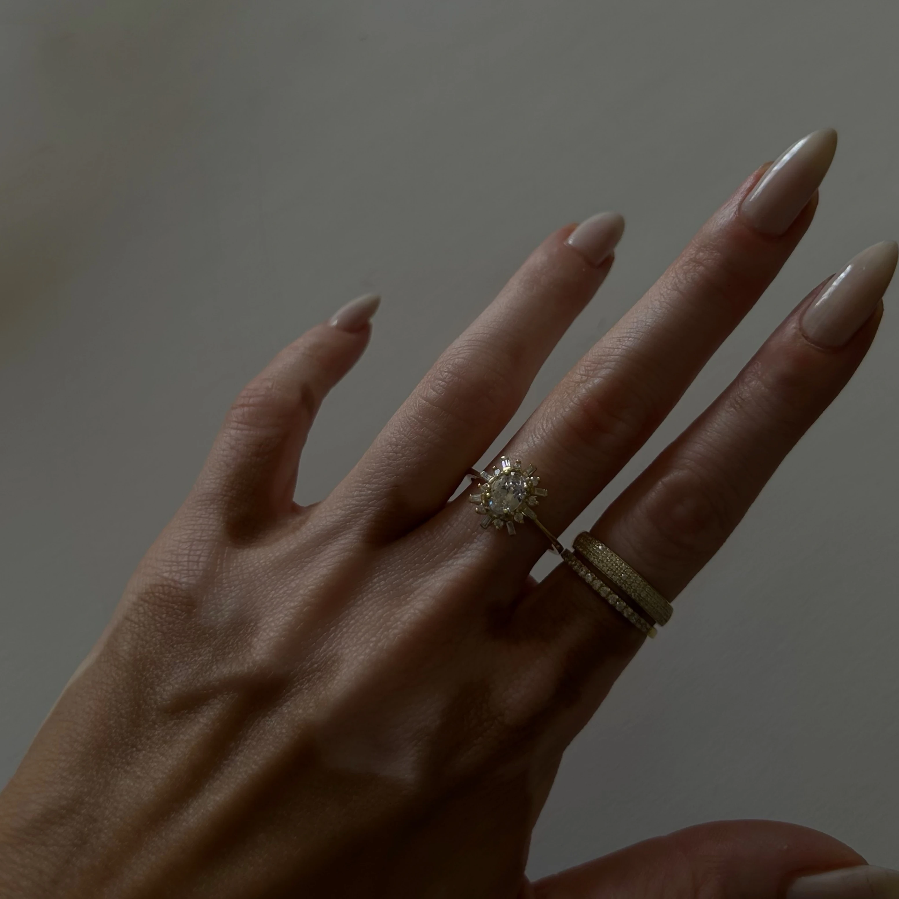 GÜMÜŞ YÜZÜK - Orien crowned taşlı yüzük