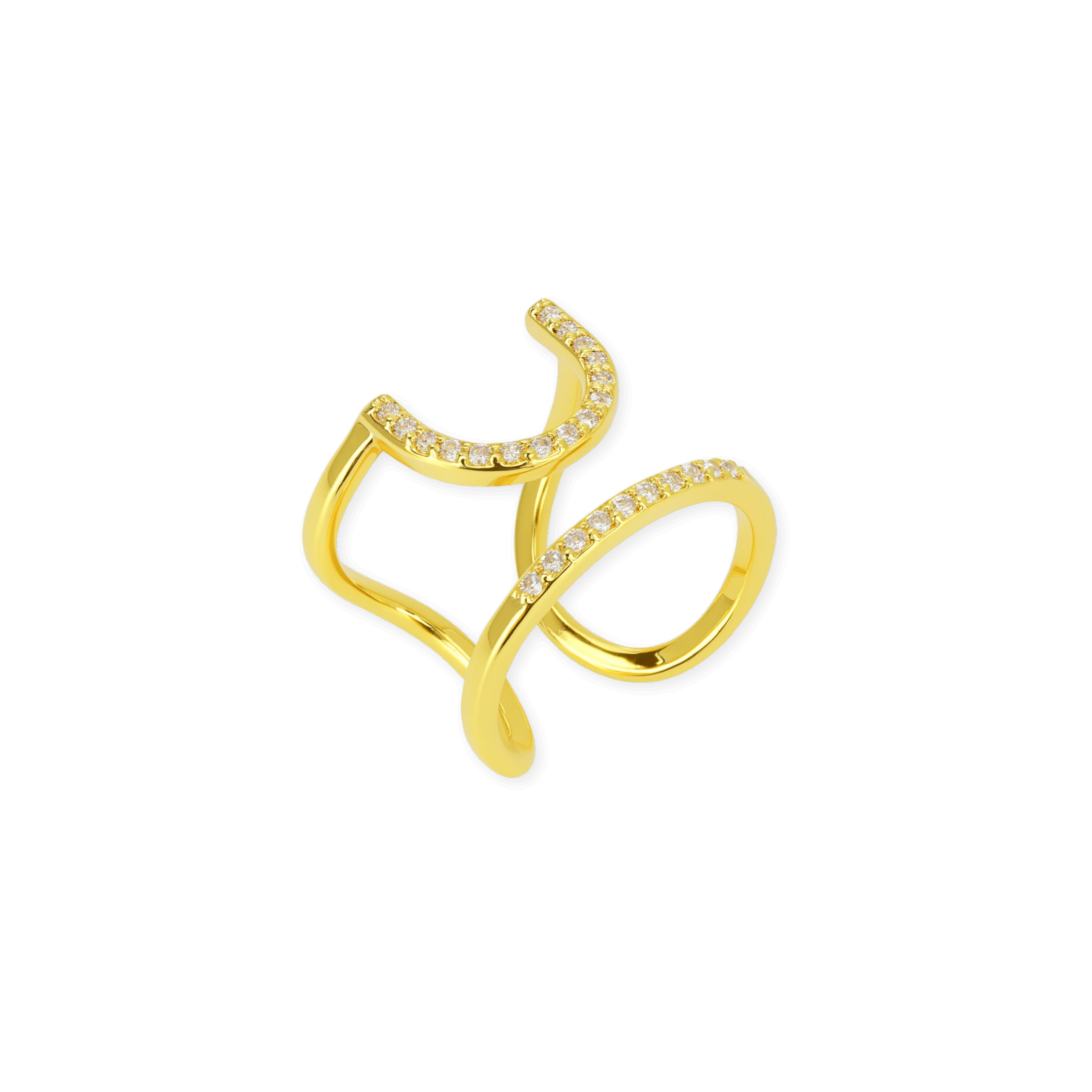 ÇELİK - Taşlı U tırnak takısı 