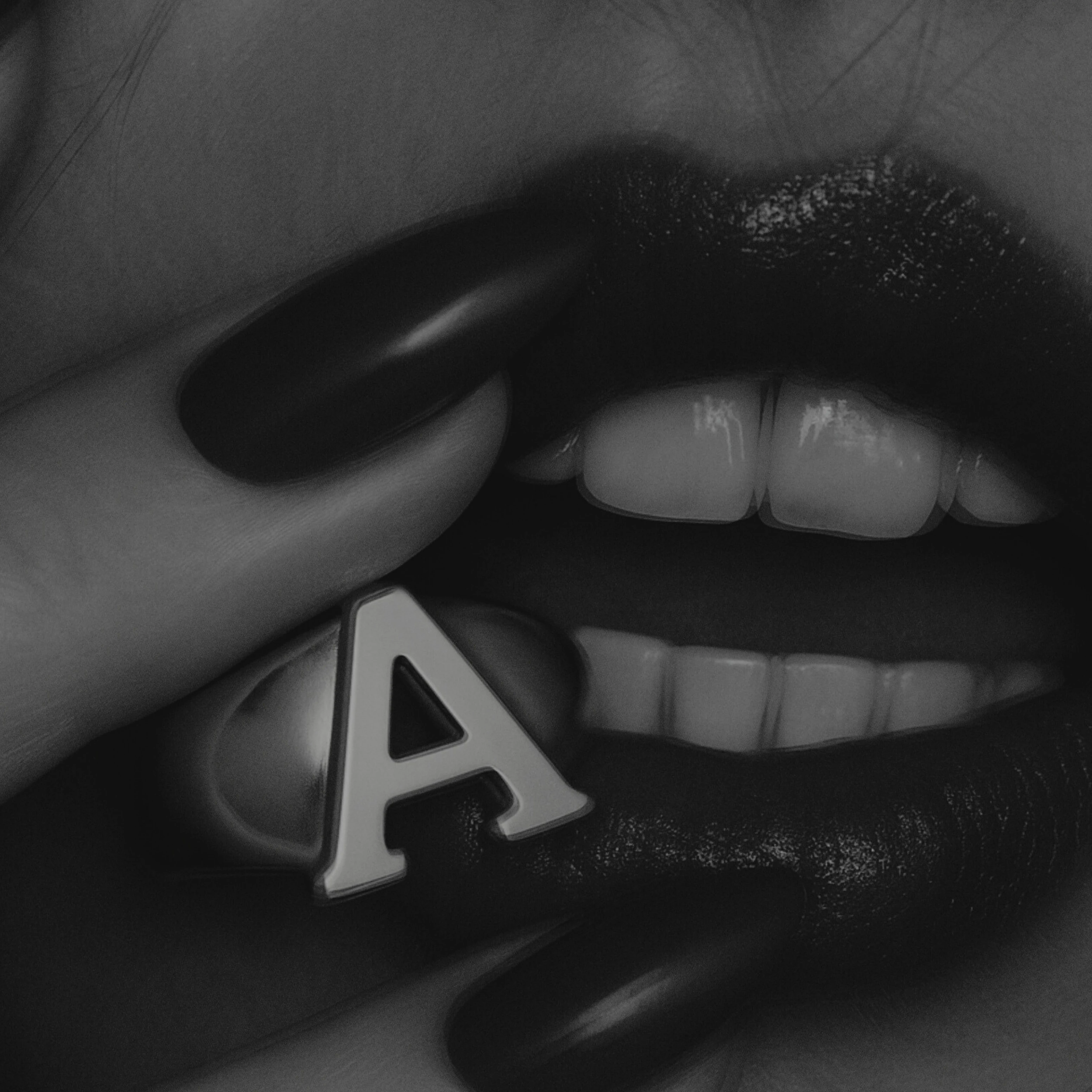 GÜMÜŞ YÜZÜK - Harfli unisex mühür yüzüğü