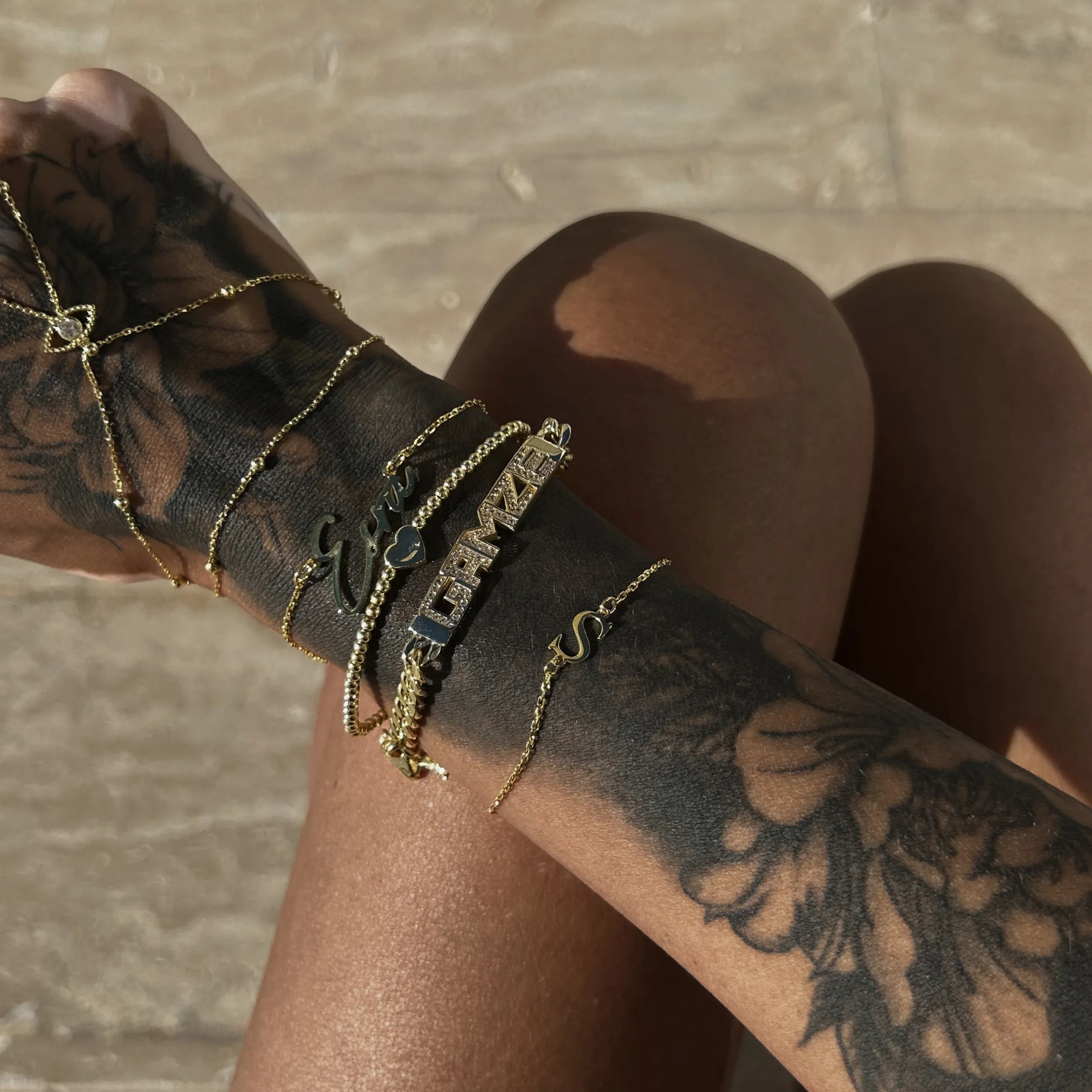 GÜMÜŞ BİLEKLİK - Kalın 925 AYAR İsim-Kelime Gurmet Bileklik