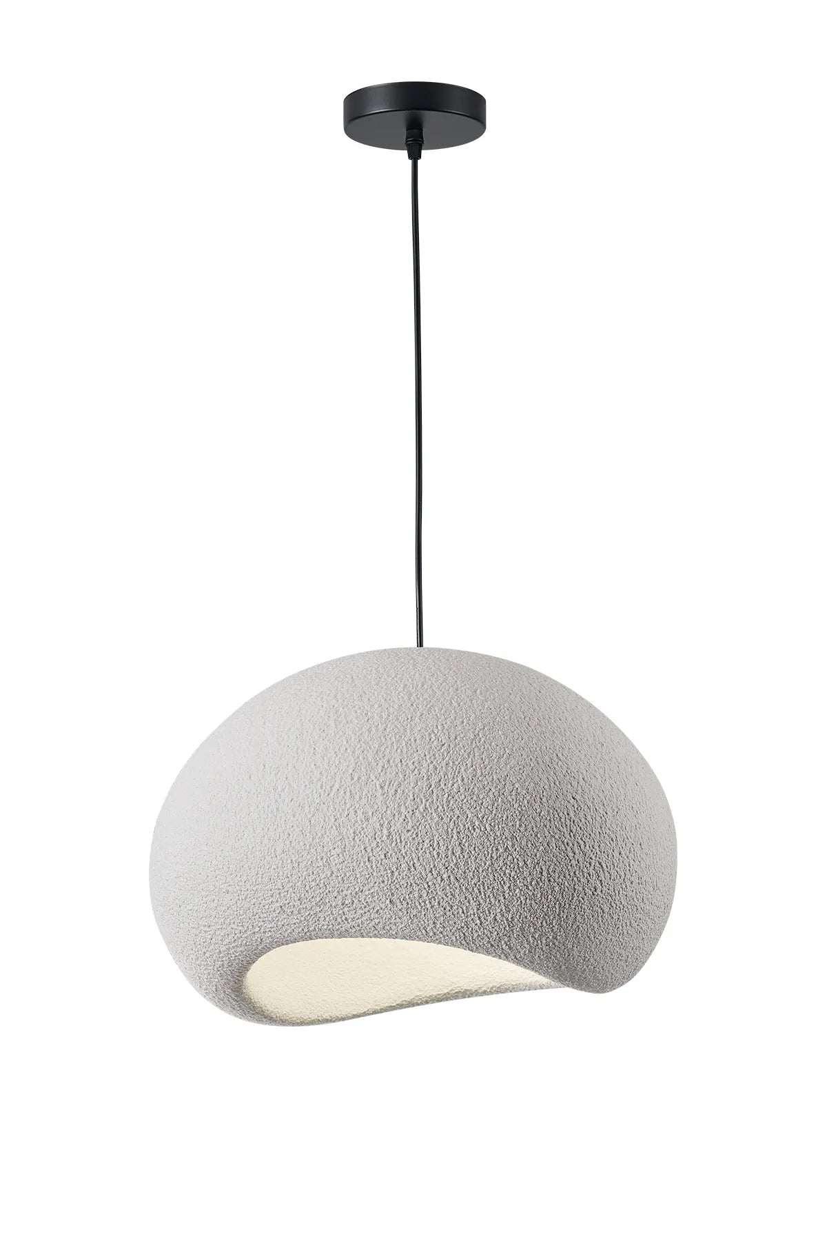 Luna Beyaz Beton Sarkıt Avize