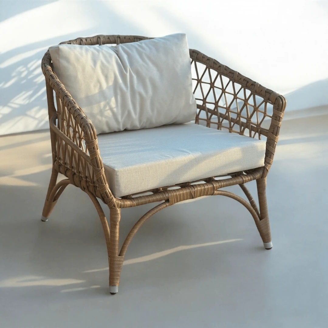 Amore Tekli Rattan Berjer (Bekleme Koltuğu)