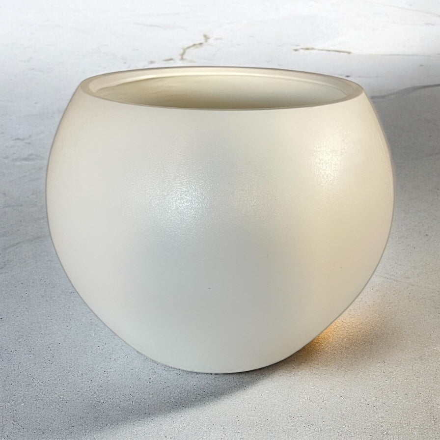 Yapay Benjamin Ağacı 180cm - Kırık Beyaz Saksı