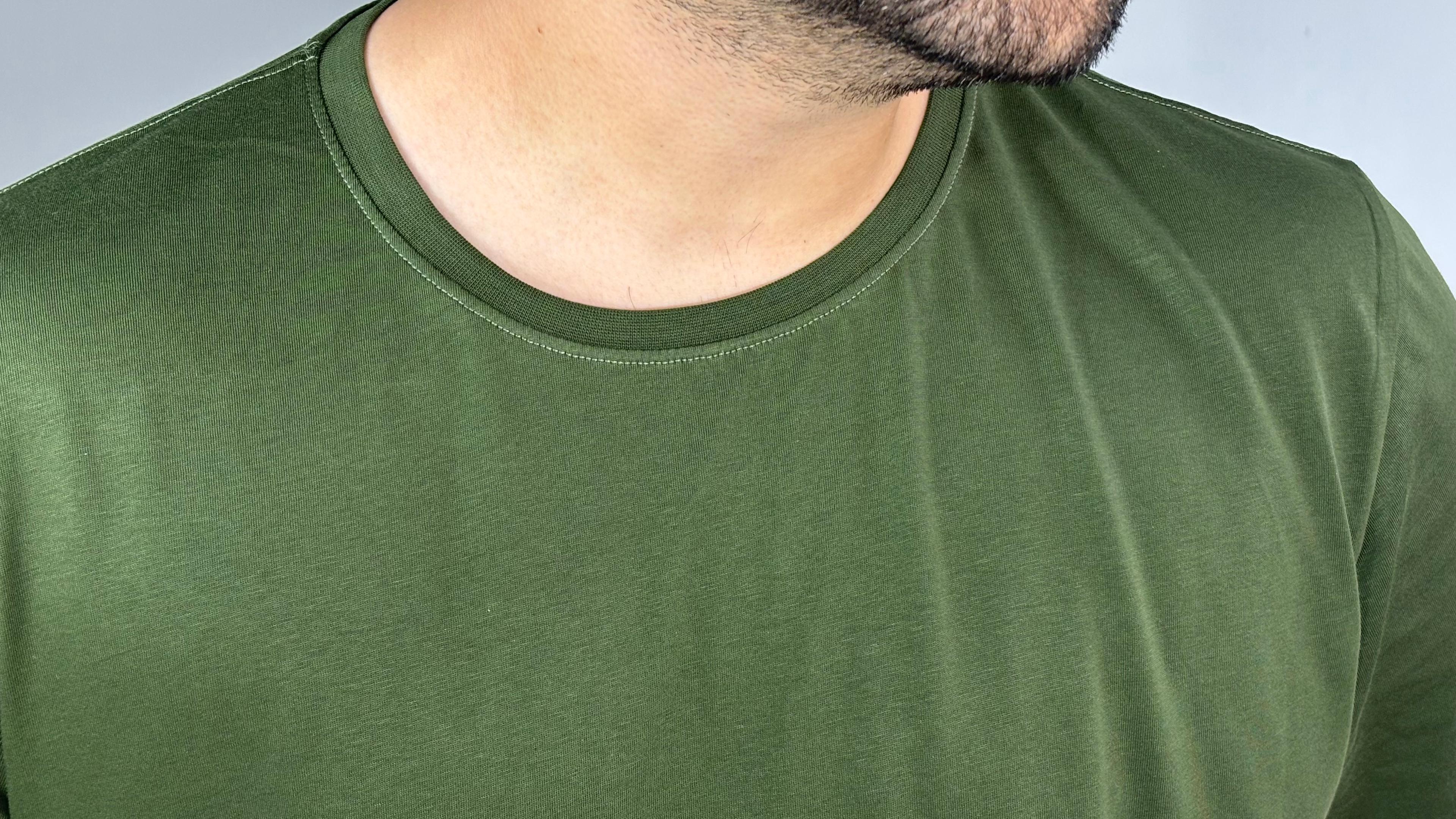Sheer Original Haki Yeşil Regular Tshirt