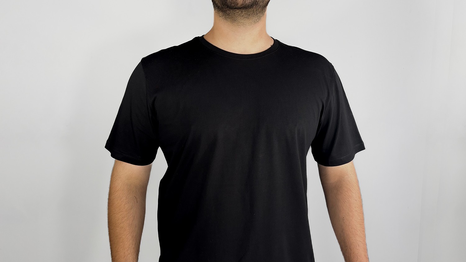 Sheer Original Siyah Regular Tshirt