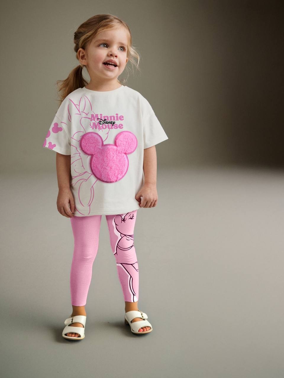 Minnie Mouse Detaylı Alt Üst Takım