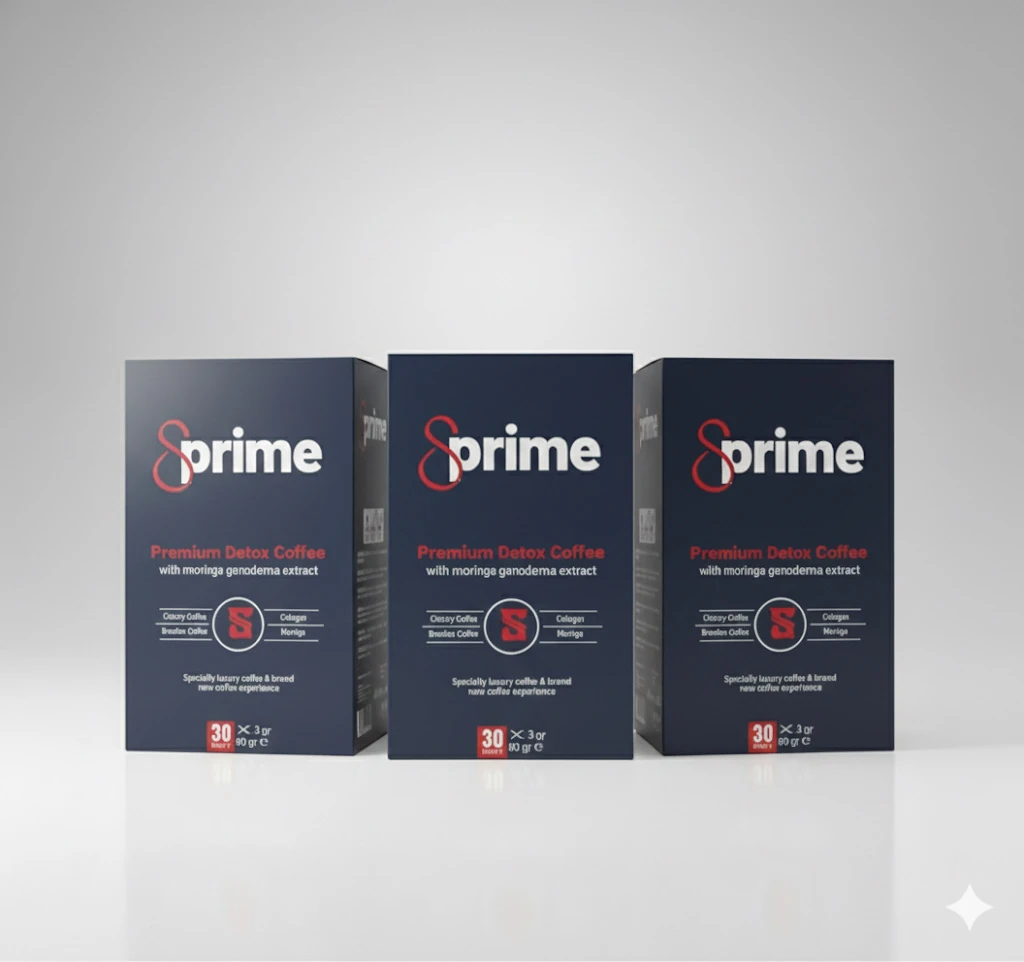 3 Adet Premium Detox Coffe