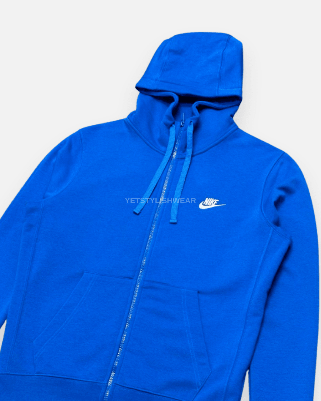 Club Fleece Hırka - Saks Mavisi