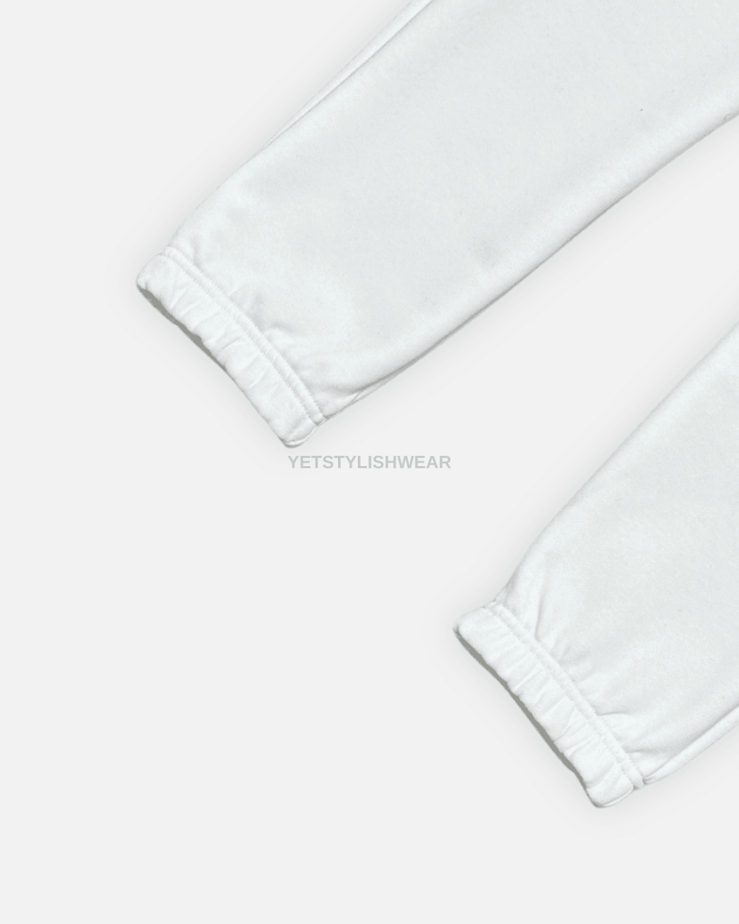Club Fleece Eşofman Altı (Lastik Paça) - Ekru Beyaz
