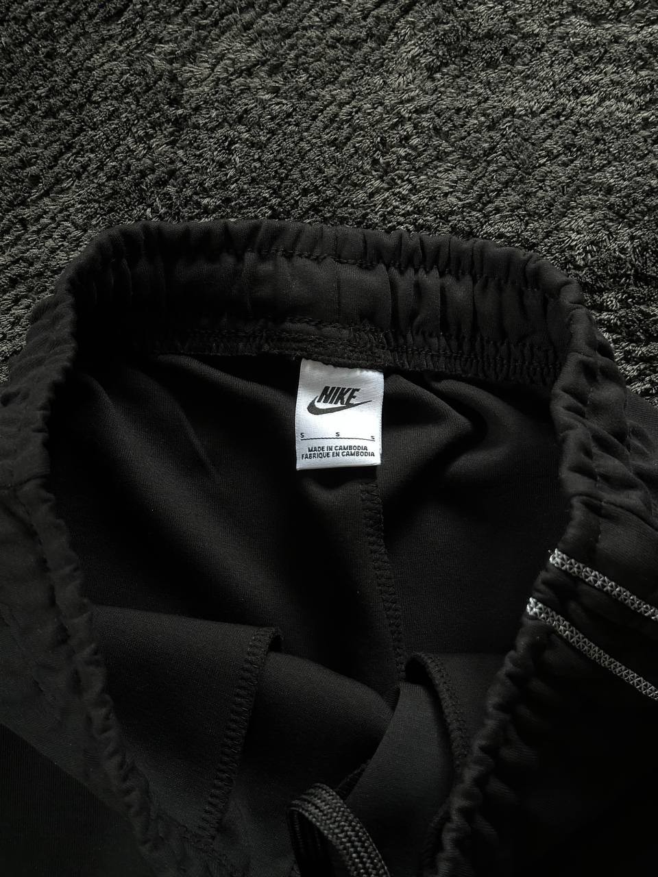 Fleece Tapered Running Trousers Eşofman Altı - Siyah