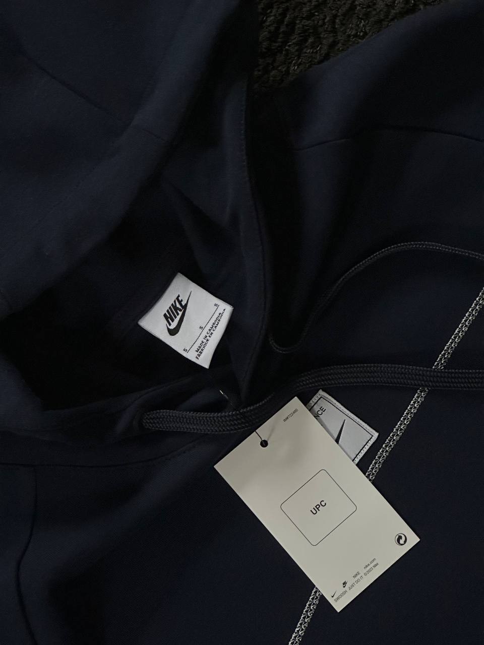 Fleece Tapered Running Trousers Hoodie - Lacivert