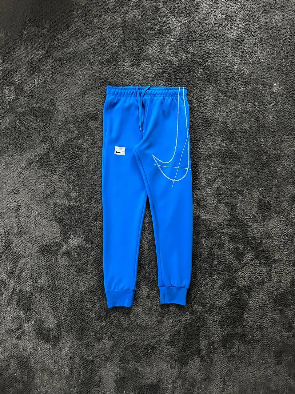 Fleece Tapered Running Trousers Eşofman Altı - Saks Mavisi