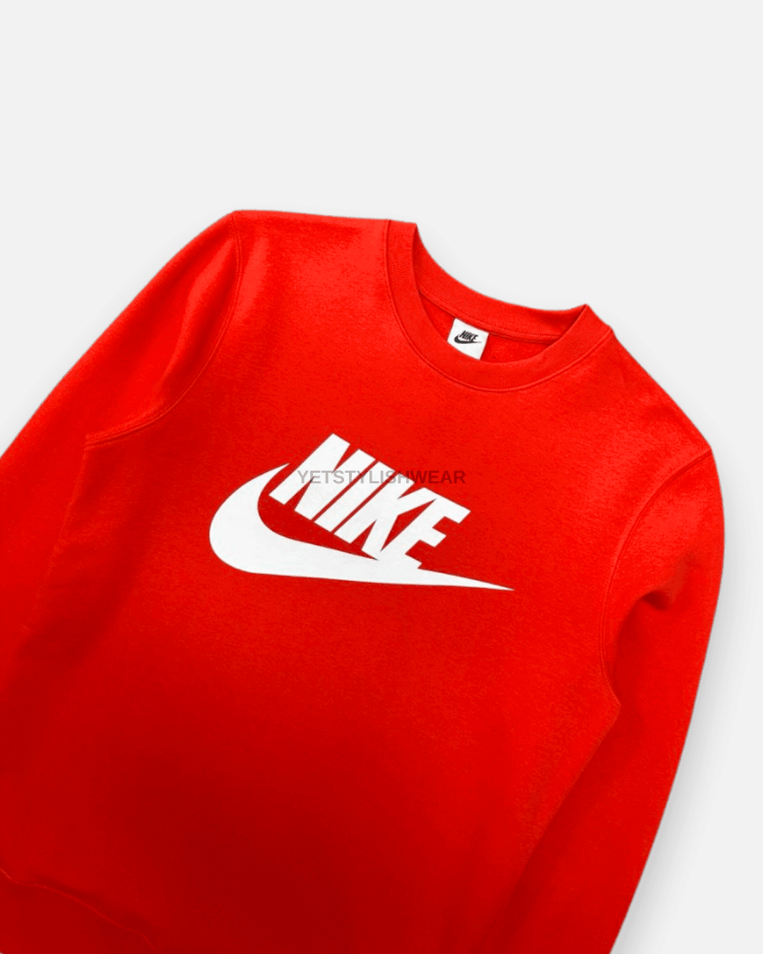 Sportswear Club Fleece Crewneck Sweatshirt - Kırmızı