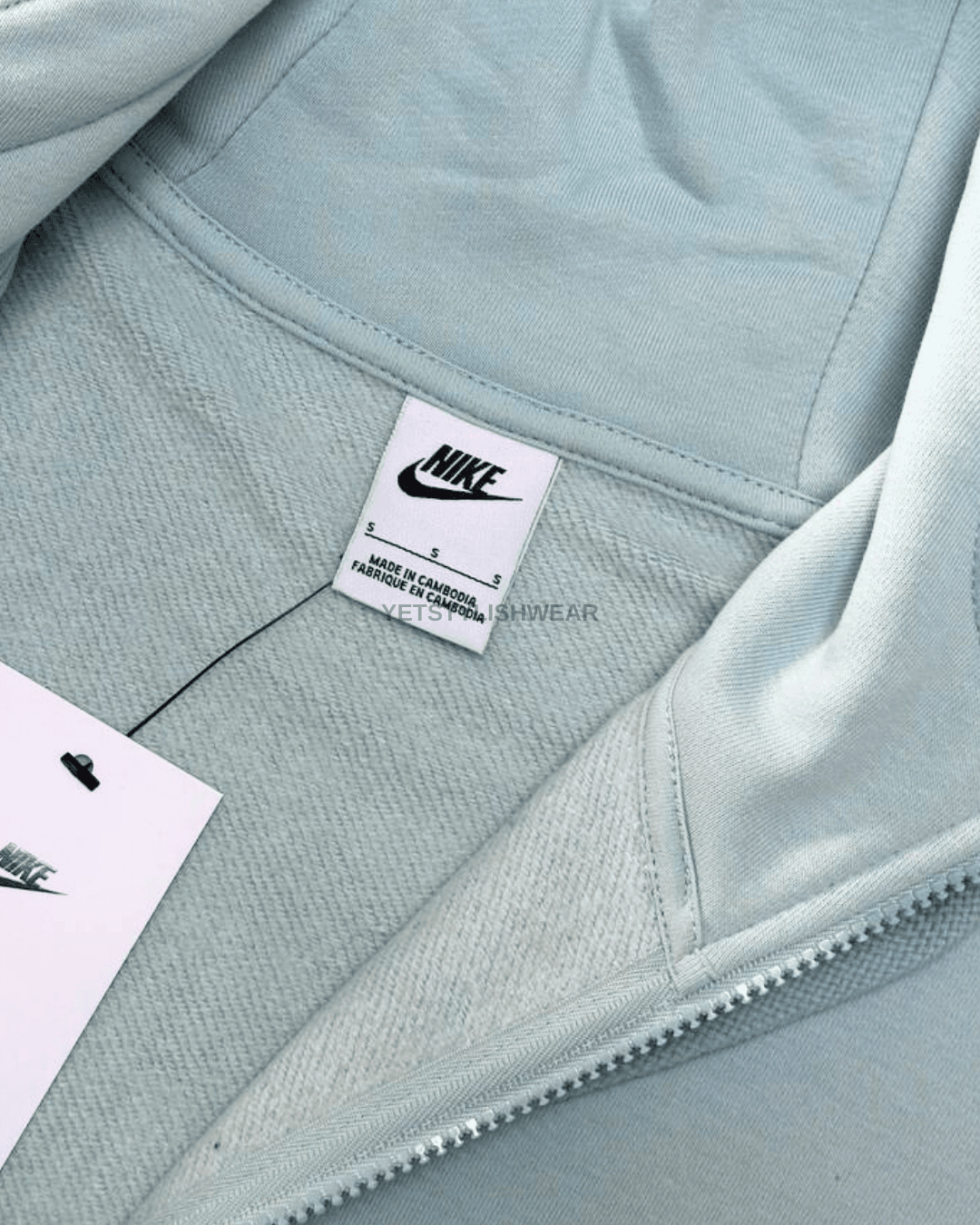 Club Fleece Hırka - Bebek Mavisi
