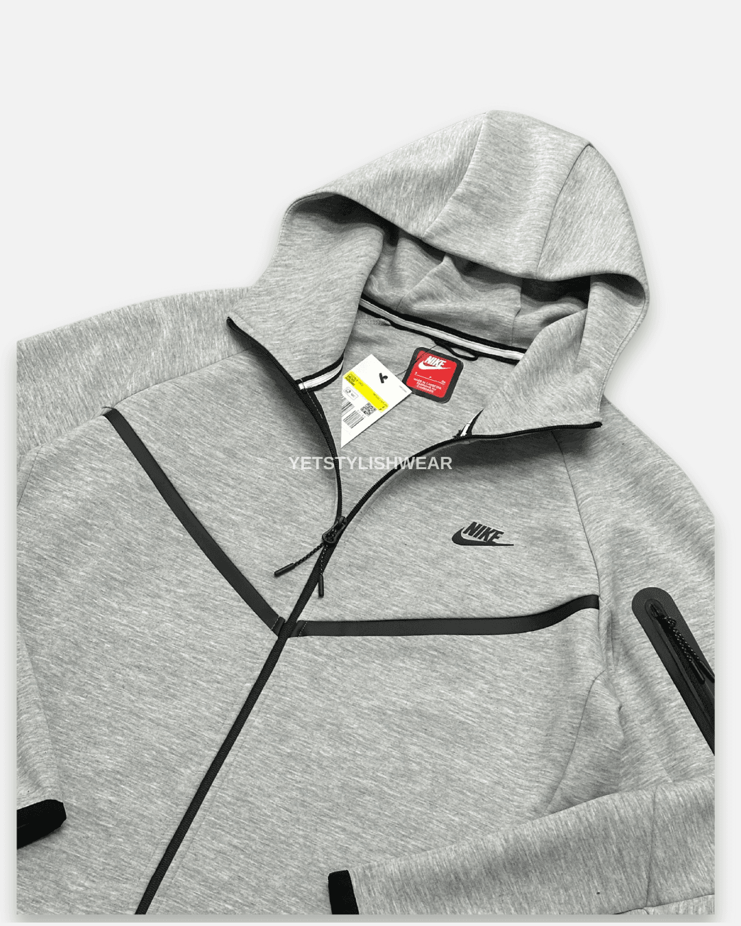 Tech Fleece 5.th Gen. Hırka - Gri Melanj