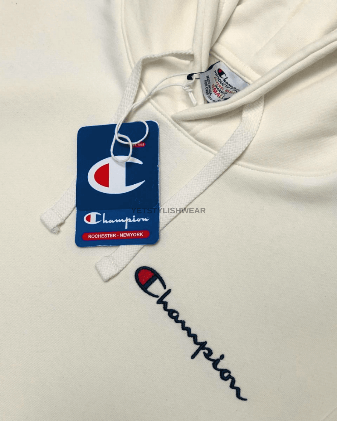 Powerblend Fleece Hoodie  - Ekru Beyaz