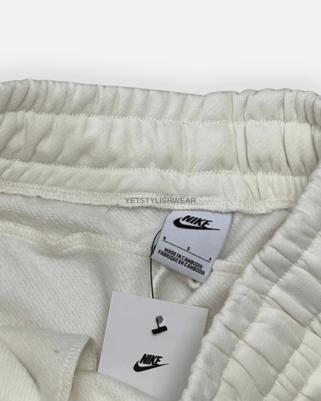 Sporswear Club Fleece Alumni Eşofman Altı - Ekru Beyaz