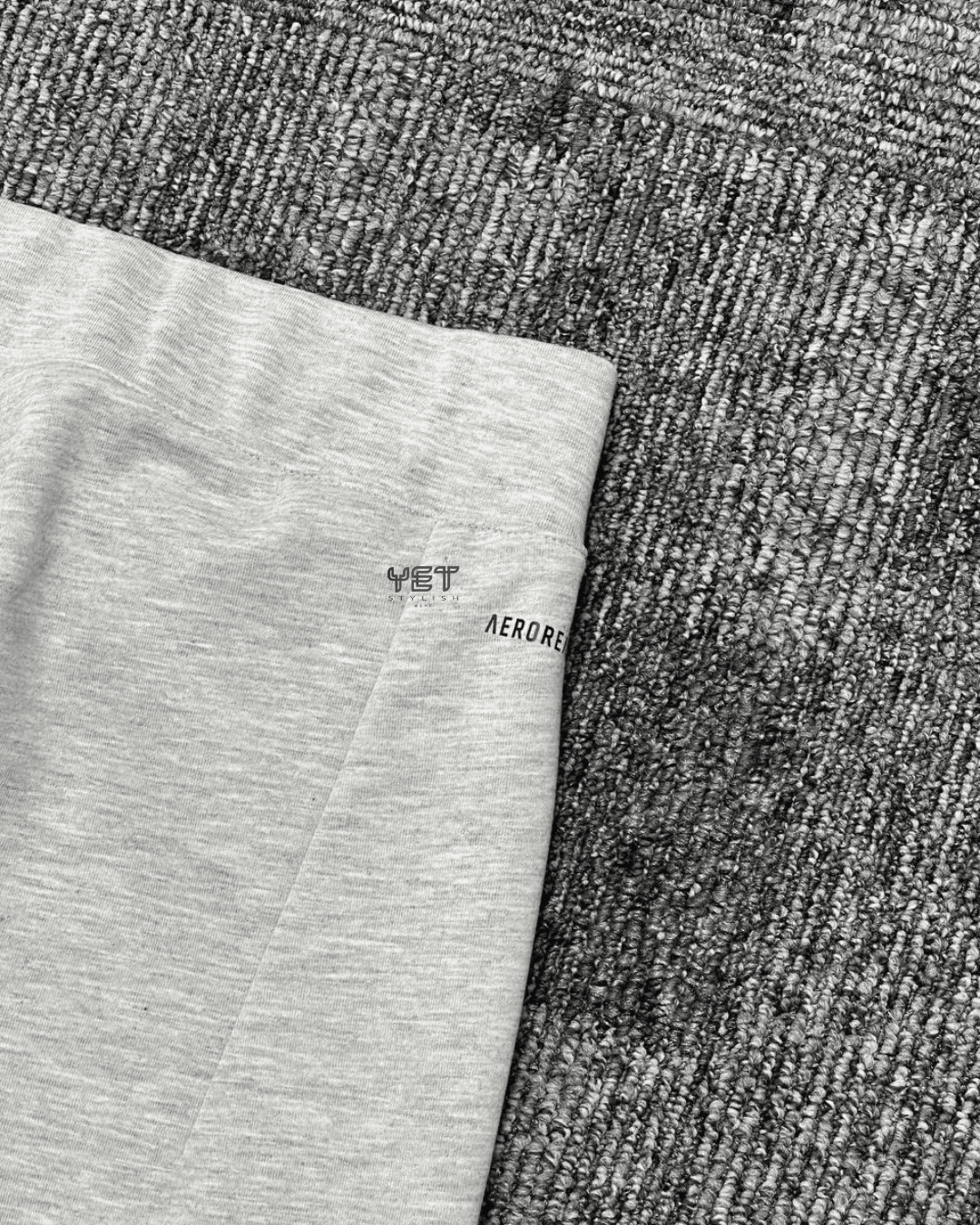 Z.N.E Premium Şort - Gri Melanj