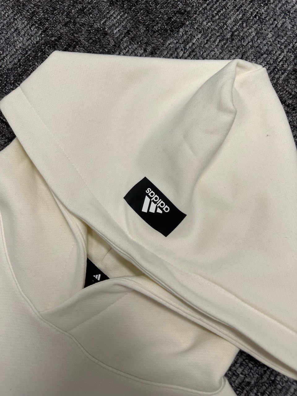 Sportswear Future Icons Logo Fleece Graphic Hoodie - Ekru Beyaz