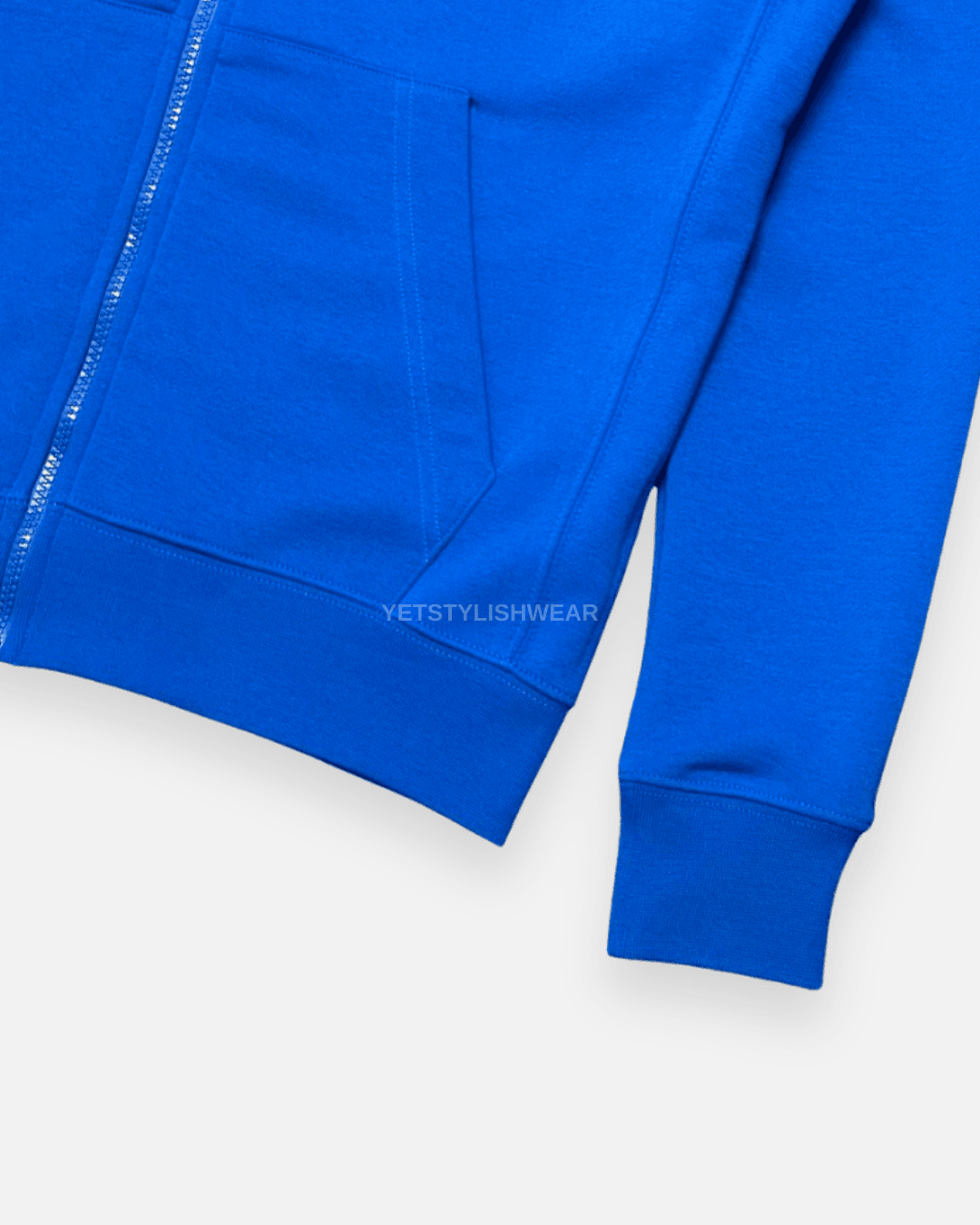Club Fleece Hırka - Saks Mavisi