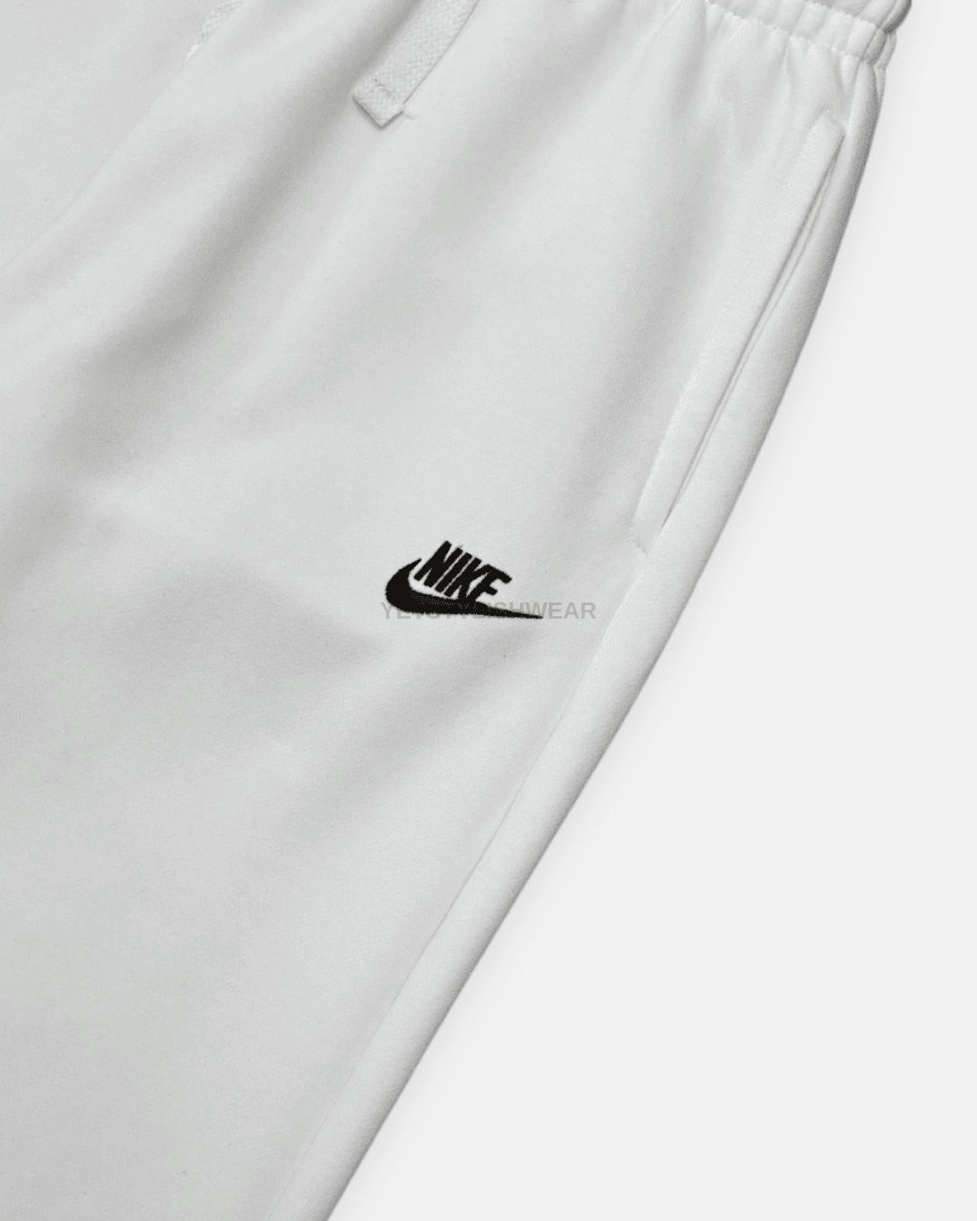 Club Fleece Eşofman Altı - Ekru Beyaz