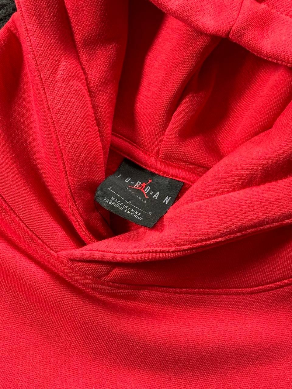 Jrdn Essential Fleece Hoodie - Kırmızı