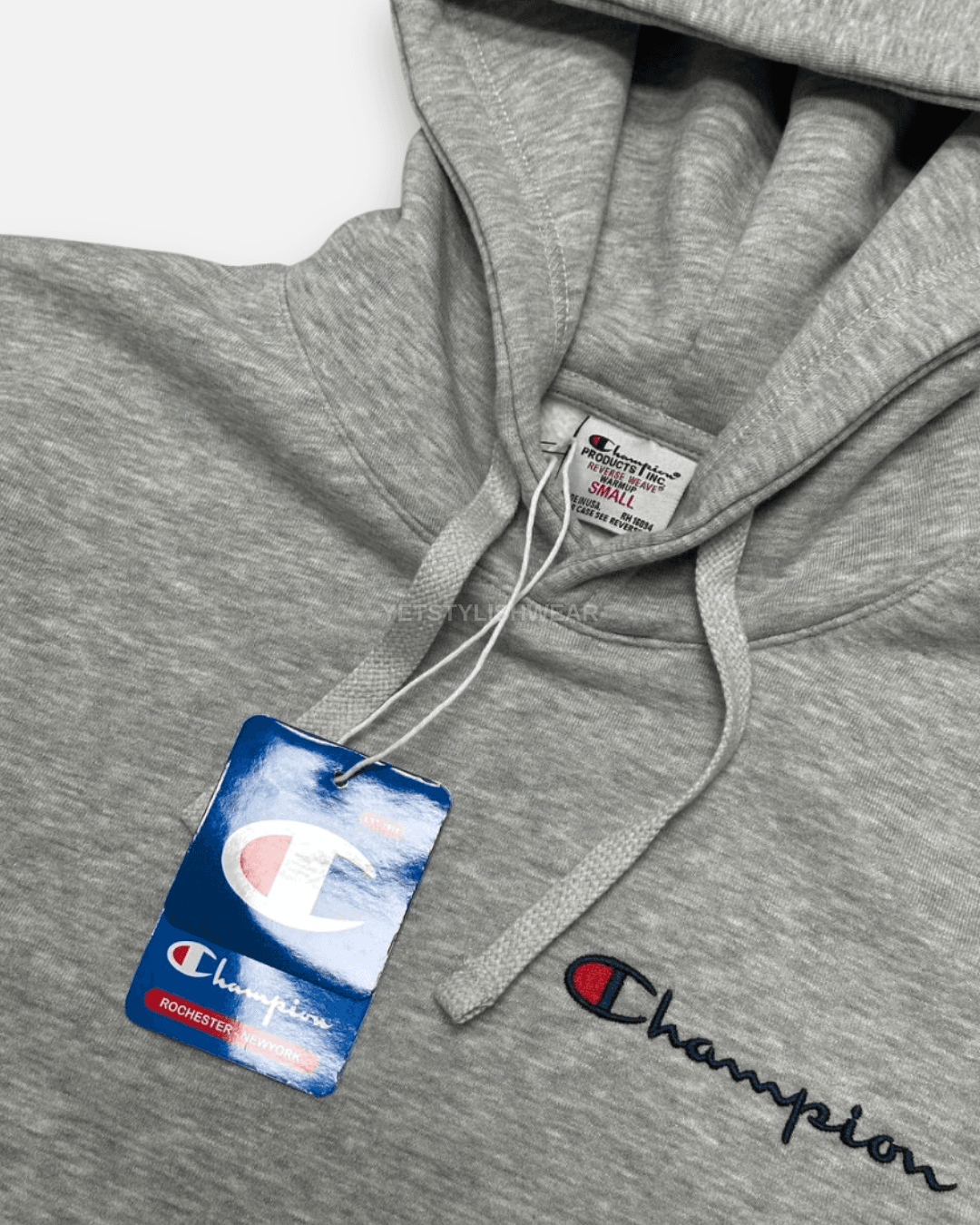 Powerblend Fleece Hoodie  - Gri Melanj