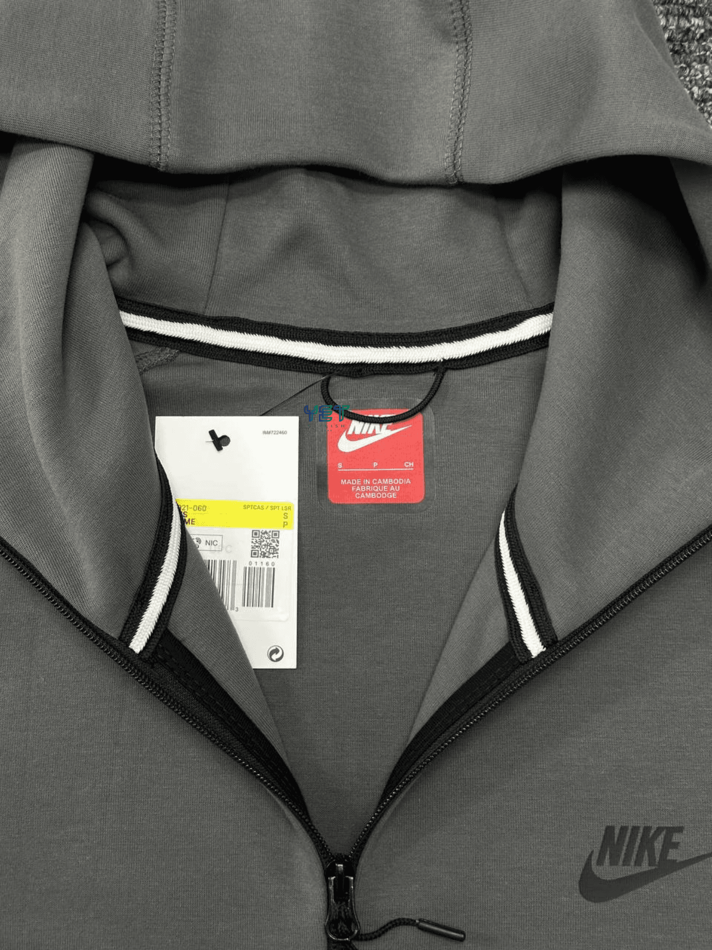 Tech Fleece Windrunner Hırka - Füme