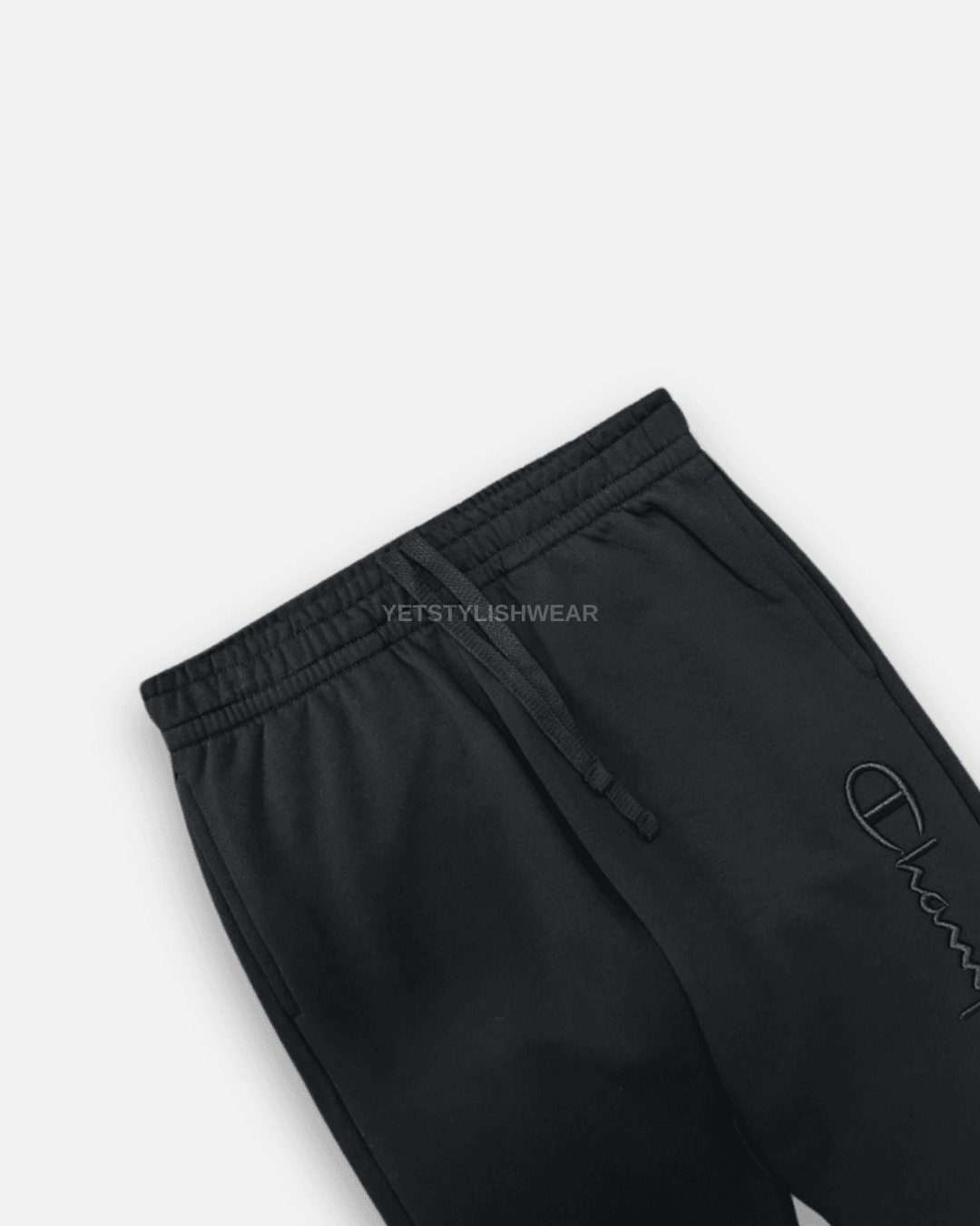 Elastic Cuff Eşofman Altı - Siyah