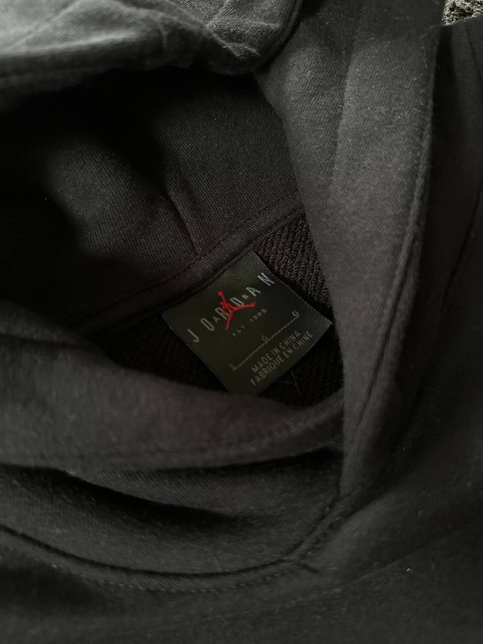 Jrdn Essential Fleece Hoodie - Siyah