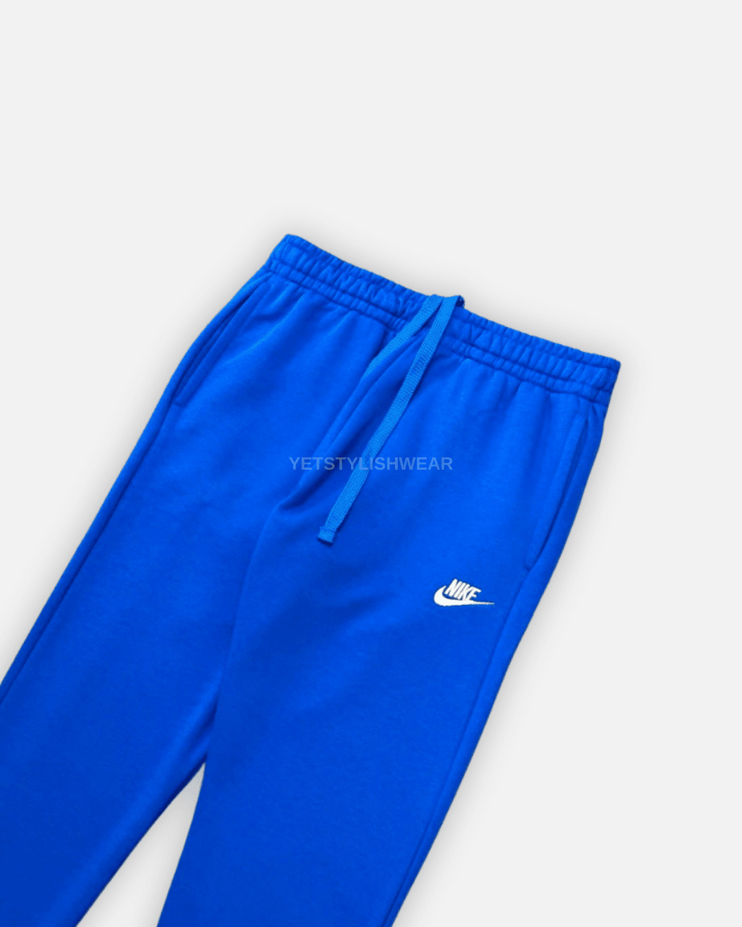 Club Fleece Eşofman Altı (Lastik Paça) - Saks Mavisi
