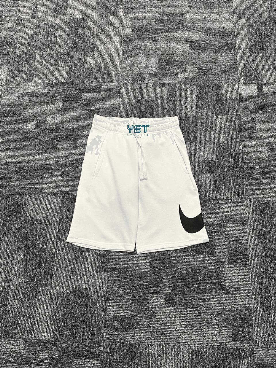 Sportswear Club Şort - Ekru Beyaz