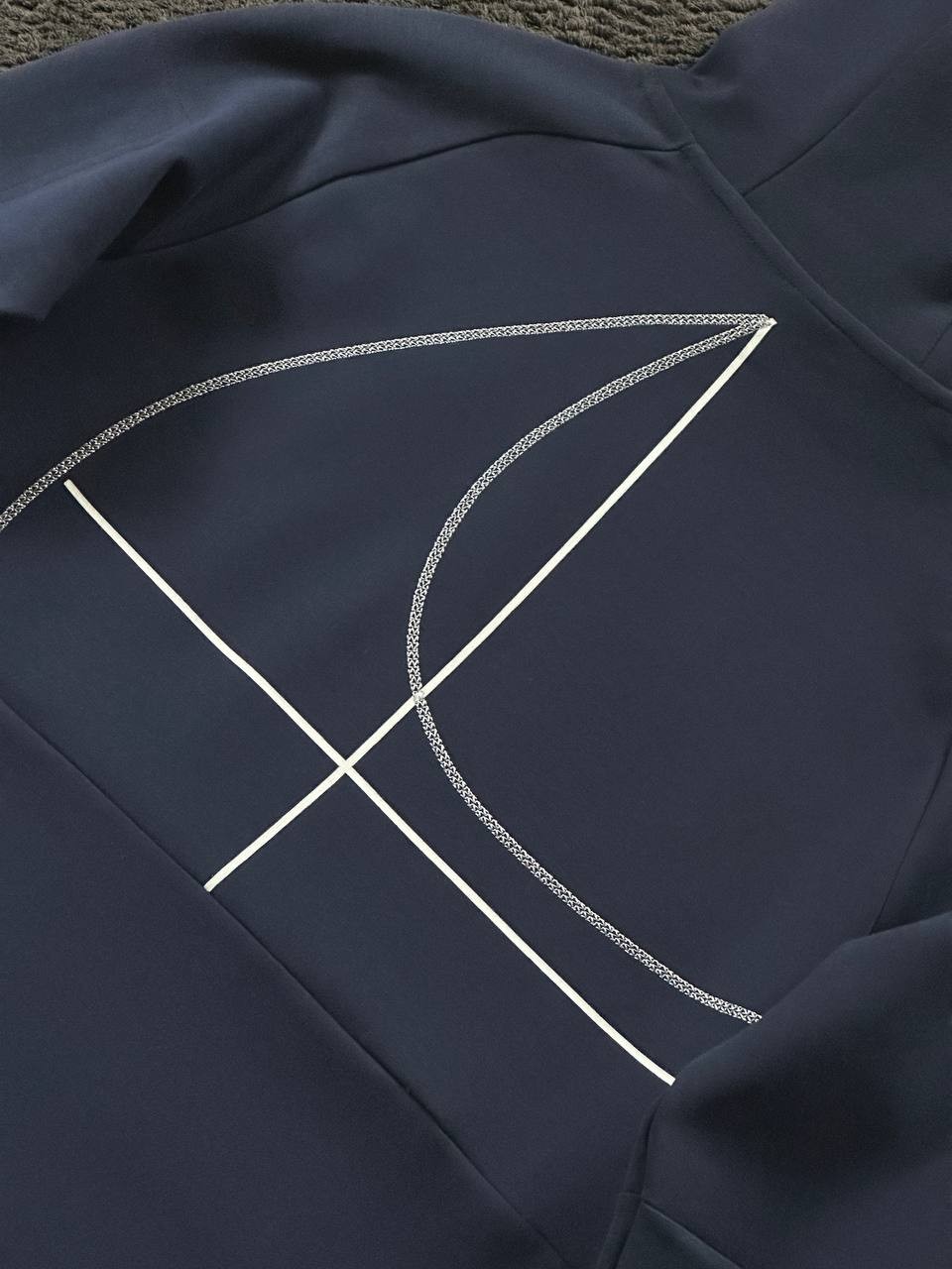 Fleece Tapered Running Trousers Hoodie - Lacivert