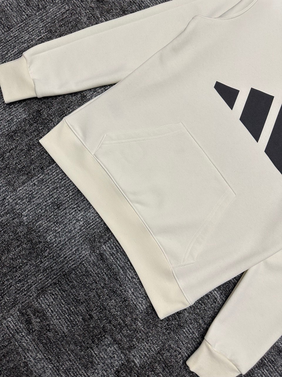 Sportswear Future Icons Logo Fleece Graphic Hoodie - Ekru Beyaz