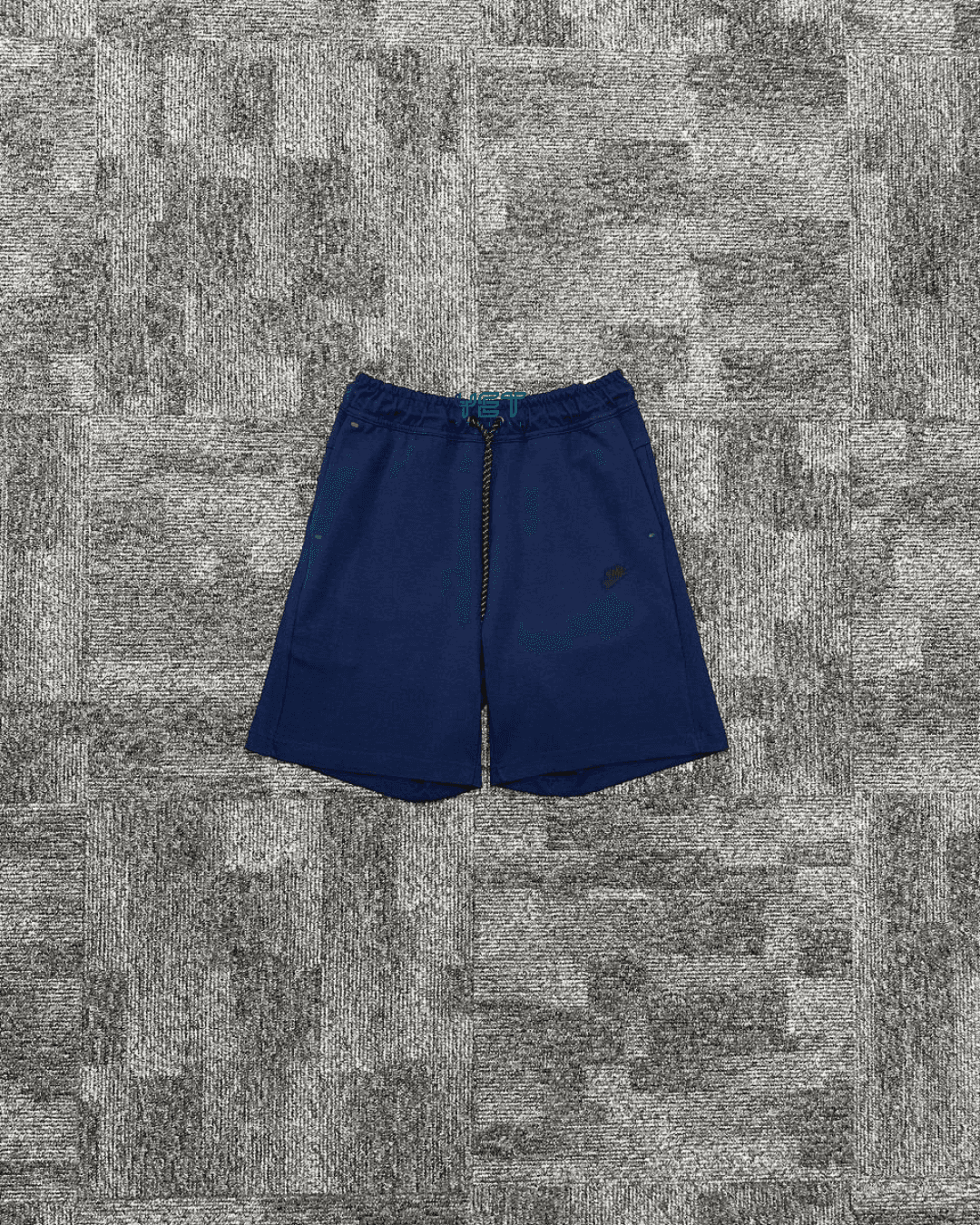 Tech Fleece Şort - Lacivert