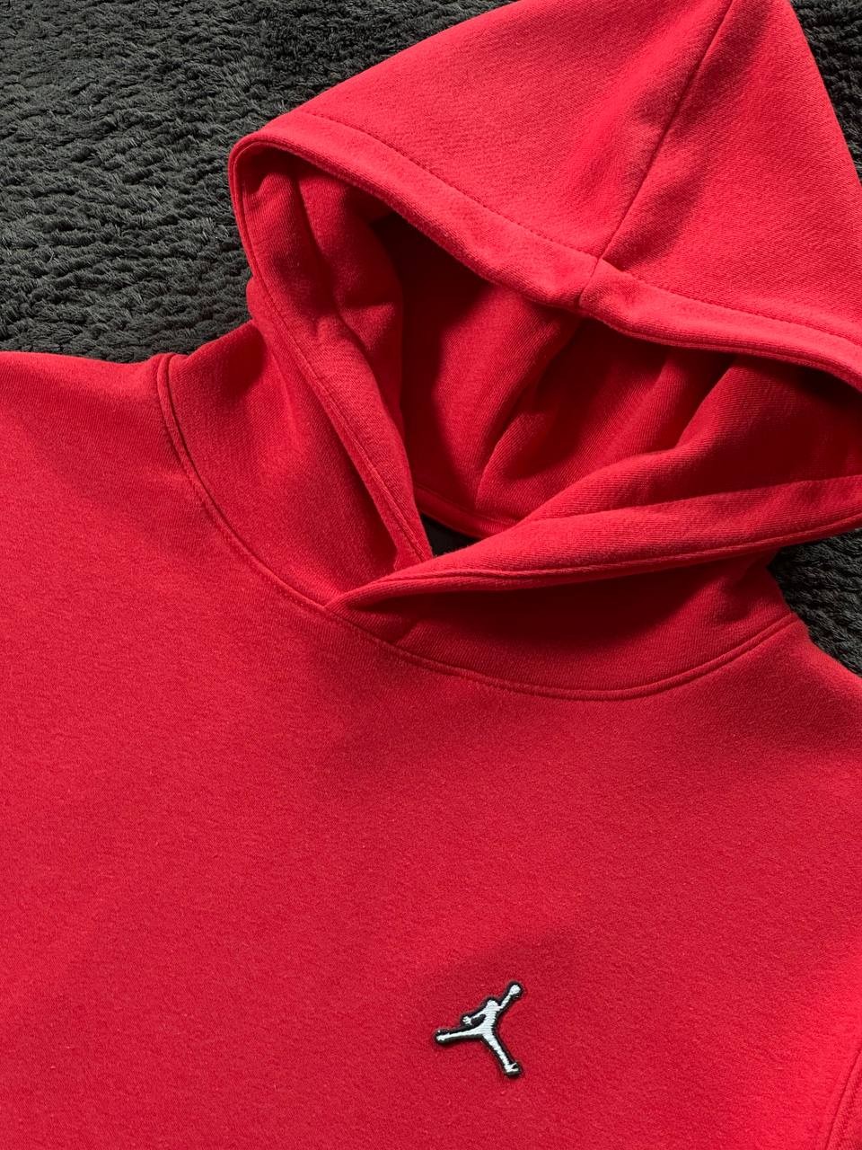 Jrdn Essential Fleece Hoodie - Kırmızı