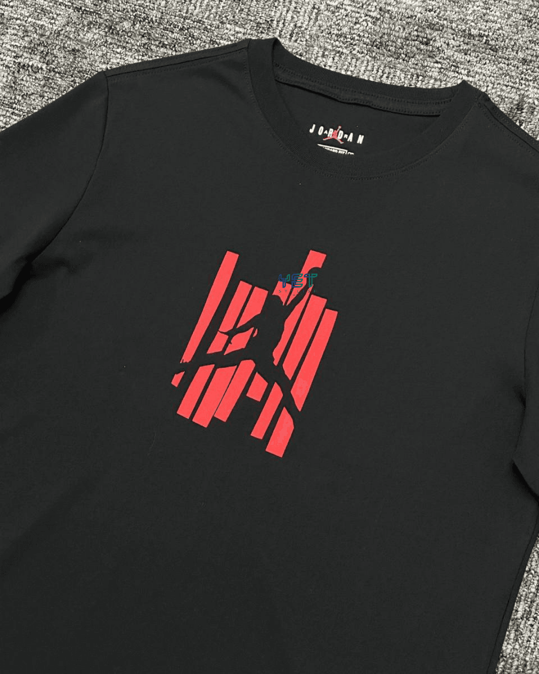 Jrdn M Brand GFX SS Tişört - Siyah