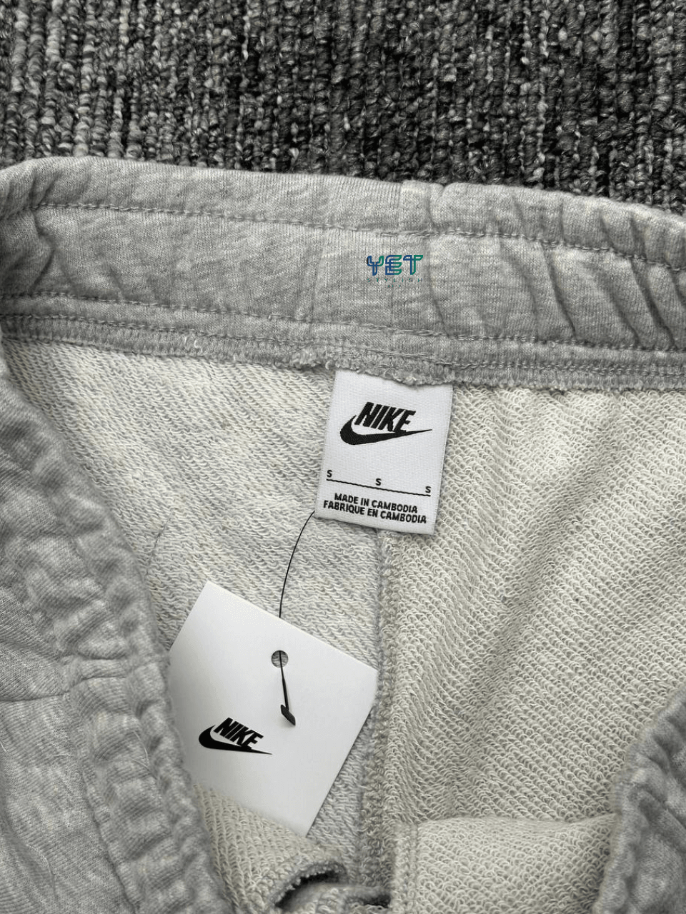 Sportswear Club Şort - Gri Melanj