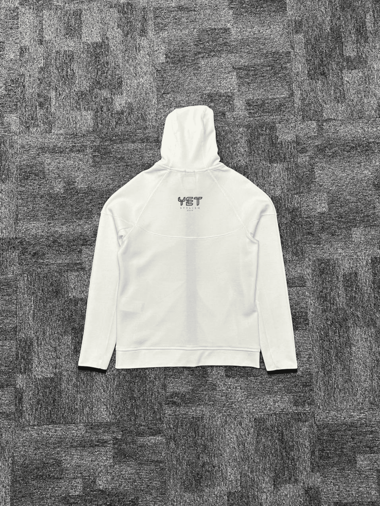 Tech Fleece Windrunner Hırka - Ekru Beyaz