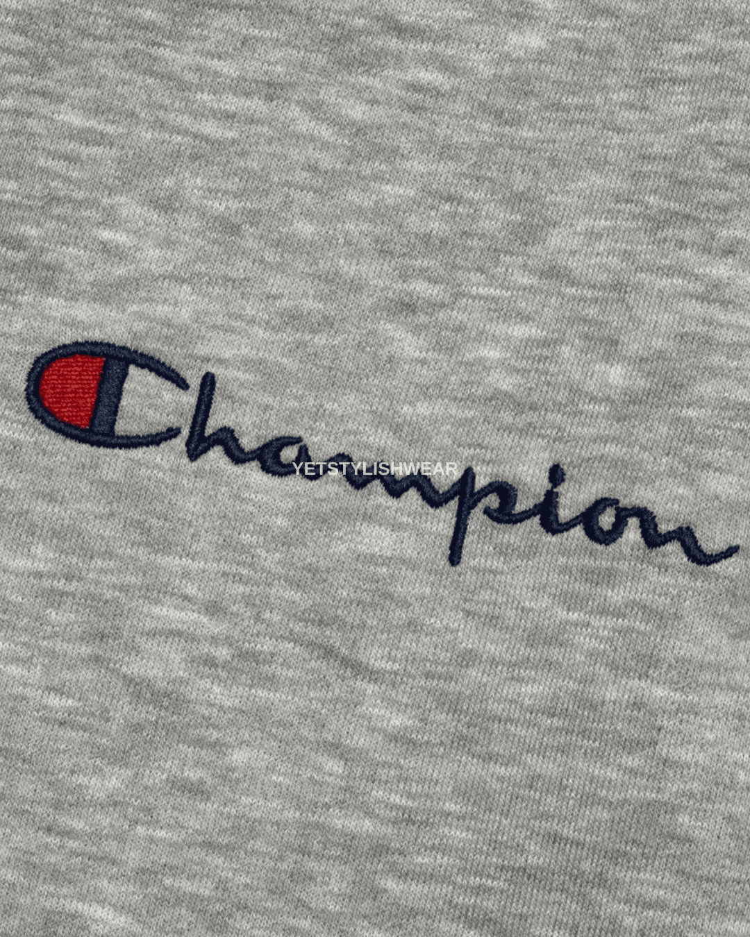 Small Script Logo Fleece Eşofman Altı - Gri Melanj
