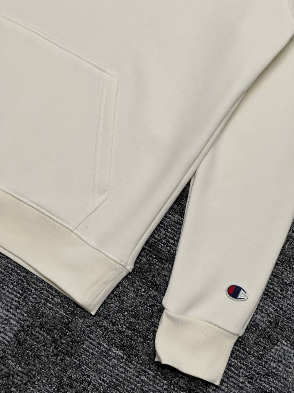 Powerblend Fleece Hoodie  - Ekru Beyaz