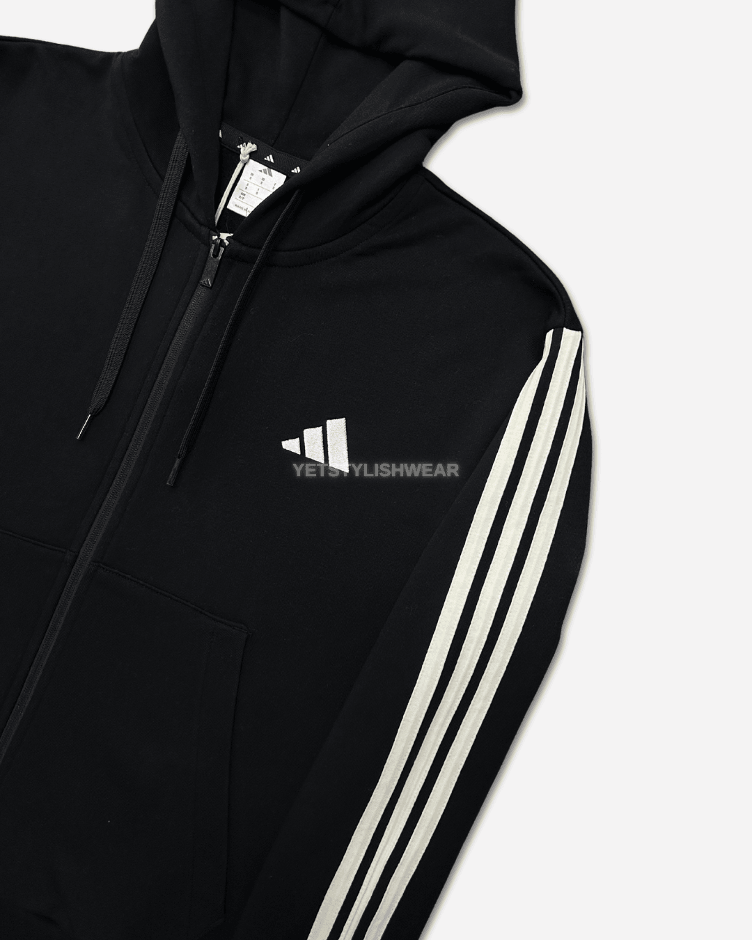 Essentials 3-Stripes Fleece Hırka