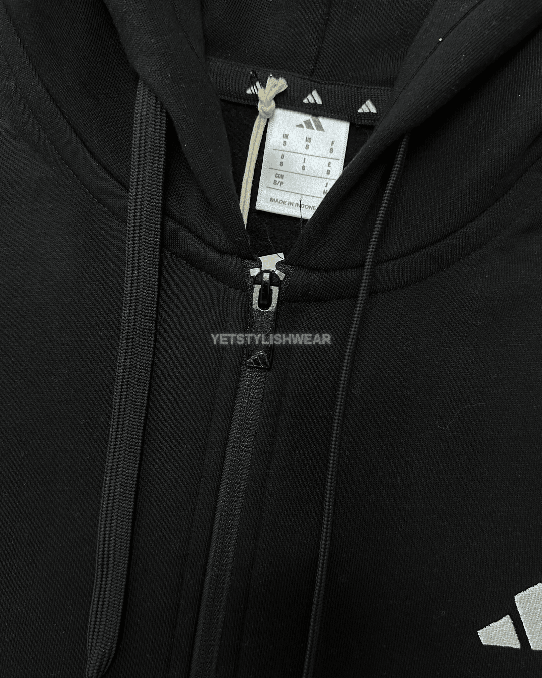 Essentials 3-Stripes Fleece Hırka