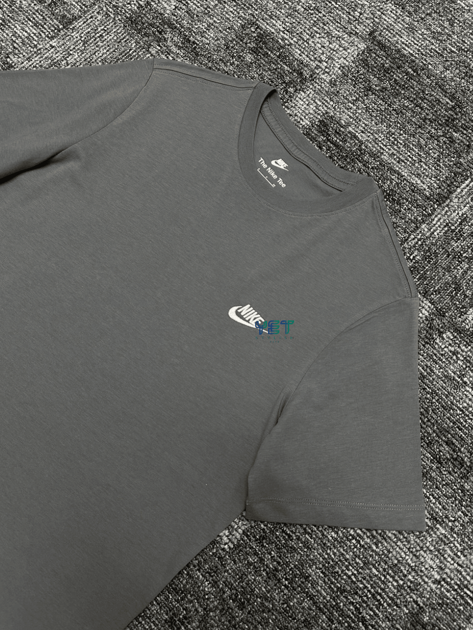 Club Fleece Tişört - Füme