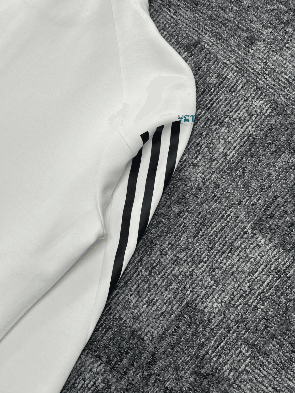 Future Icon 3-Stripes Hırka - Ekru Beyaz