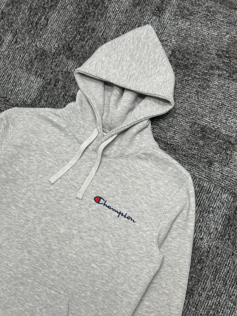 Powerblend Fleece Hoodie  - Gri Melanj
